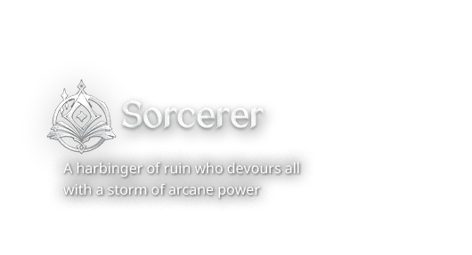Sorcerer emblem and nameplate from the official AION 2 global website