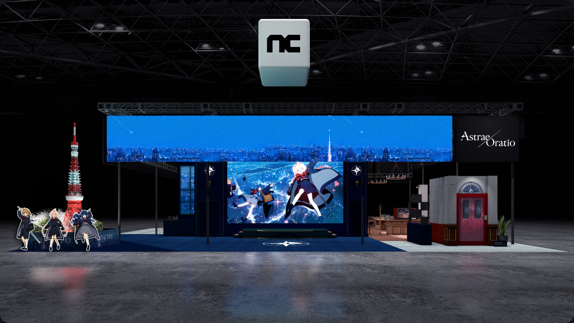 東京ゲームショウ2026のアストラエ・オラティオ公式ブースイメージ