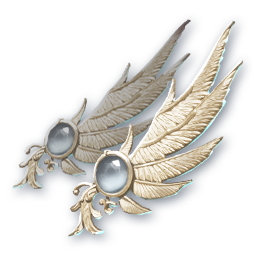 Splendent White Dragon Lord Earrings