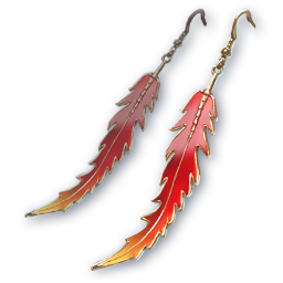 Windswept Feather (Skin: Earrings) (Bound)