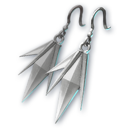 Argent Fragment (Skin: Earrings) (Bound)