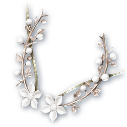White Petal Sigh (Skin: Necklace)