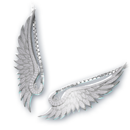 Silver Feather (Skin: Necklace) (Bound)