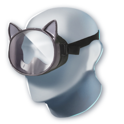 Cat Diving Mask (Skin: Eyewear) (Bound)