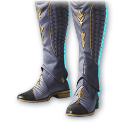 Splendent White Dragon Lord Boots