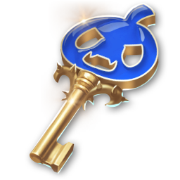 Symbol von Blauer Bonbonschlüssel (Event)