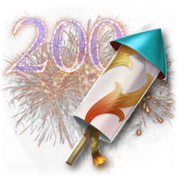 200th Day Anniversary Fireworks (Bound)