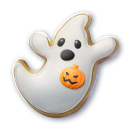 Symbol von Halloween-Cookie (Gebunden)