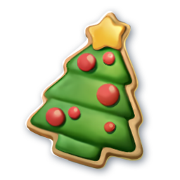 Holiday Tree Cookie (Bound)