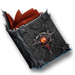 Splendent Horned Dragon Lord Spellbook